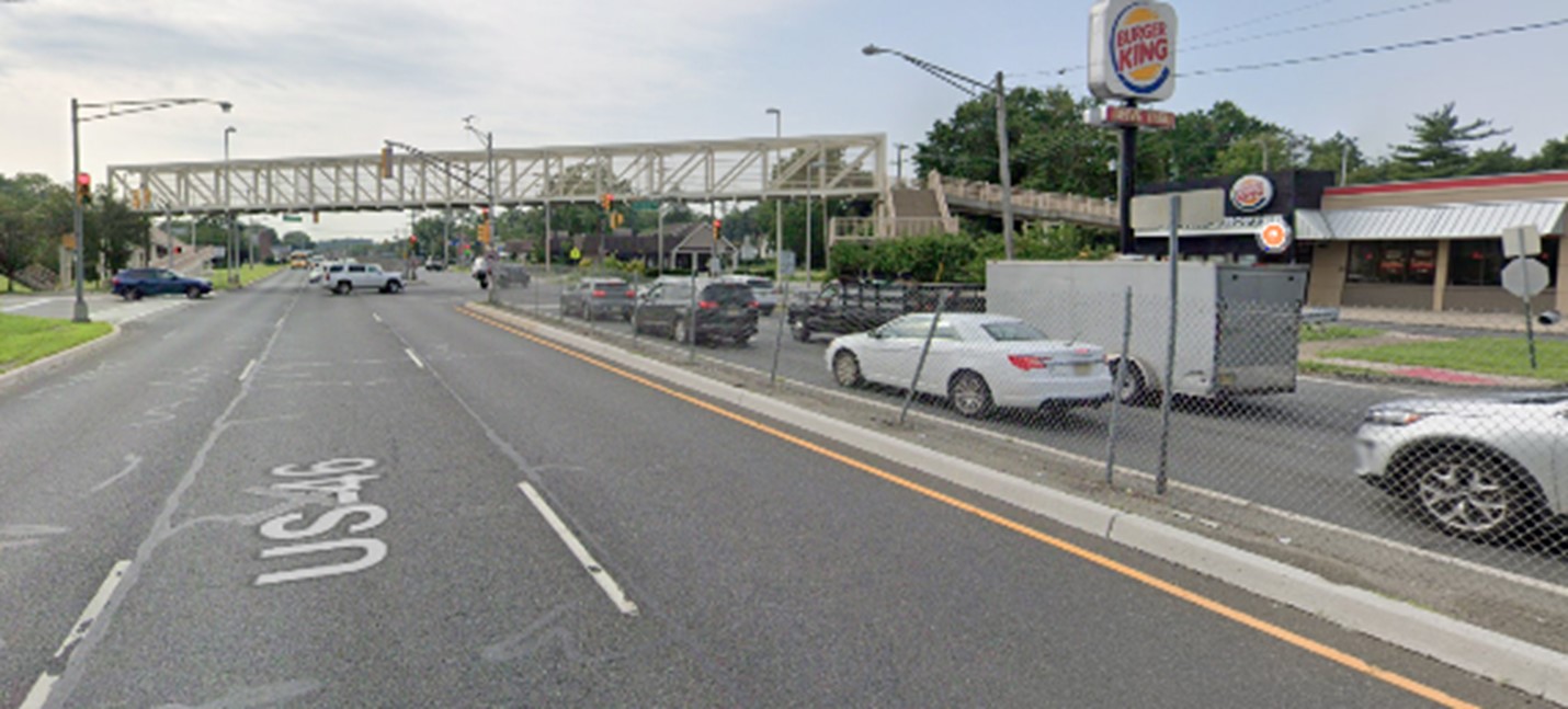 Route 46 Pedestrian Overpass 2